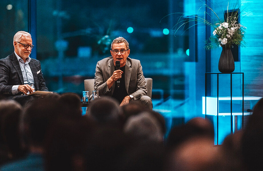 Ralf Rangnick war Gast im SCRA Business Club
