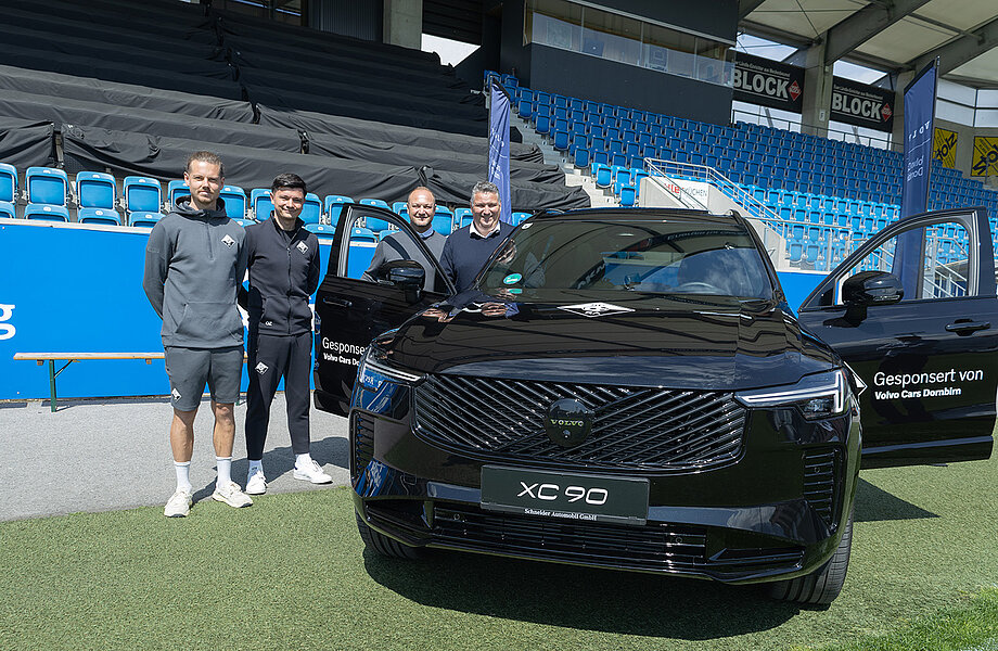 Volvo Cars Dornbirn wird neuer Mobilitätspartner des SCR Altach