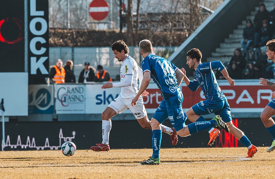 Flutlichtspiel in Linz