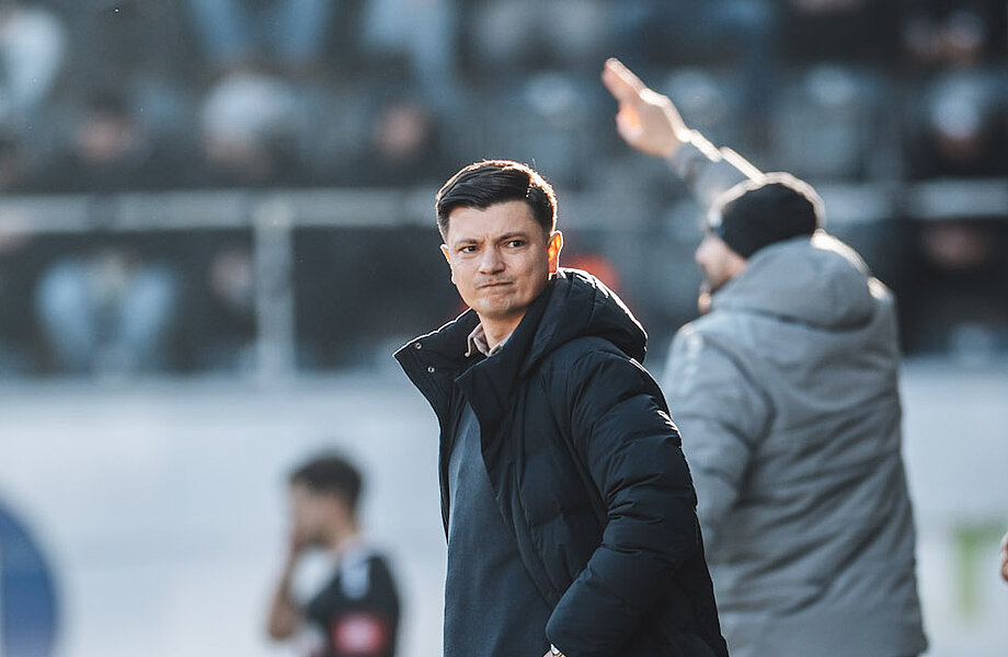 Ognjen Zaric vor dem Auswärtsspiel in Hartberg