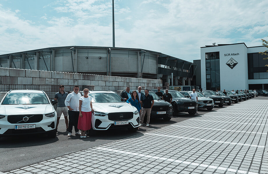 Offizielle Übergabe mit Volvo Cars Dornbirn